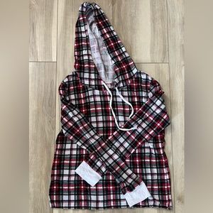 Victoria’s Secret Waffle Knit Long Sleeve Hoodie